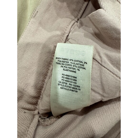 Aritzia Wilfred Free Size 4 Womens Pink Modern Cargo Pants Barbiecore Y2K Canvas - Picture 12 of 12